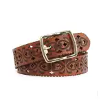 Printed Leather Belt